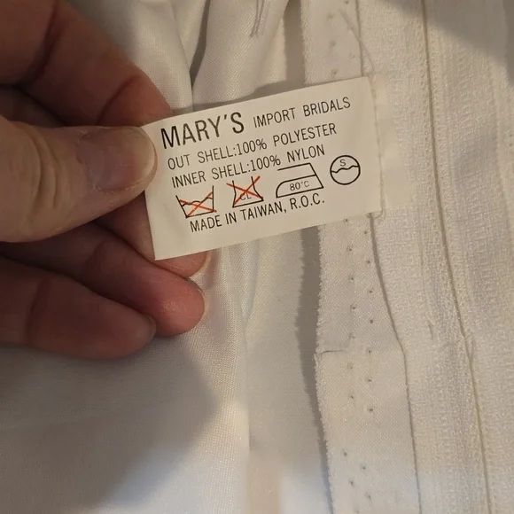 Beautiful vintage communion or flower girl dress, sz 8 - Picture 12 of 13